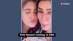 Kriti Sanon visits Santa Monica in California; shares glimpses of US vacay with her girls News Clip