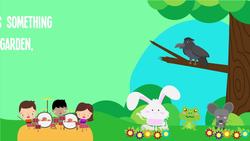 There's Something in My Garden Song Lyrics for Kids | Animal Songs for Preschoolers Instructional Video