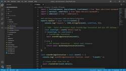 AWS Serverless Microservices with Patterns and Best Practices - Catch and Process SQS Polling Invocation in Ordering Lambda Microservice Instructional Video