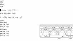 Vim Masterclass - Exercise Five - Cutting, Copying, and Pasting - Walkthrough Instructional Video