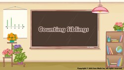 Counting Siblings (Draw a line plot to represent data with several categories.) Instructional Video