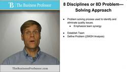 8 Discipline or 8D Problem Solving Instructional Video
