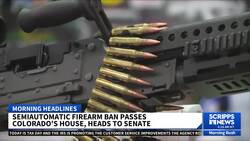 Colorado House passes bill banning semiautomatic firearms News Clip