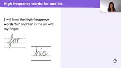 Reviewing more high frequency words, using lead-ins Instructional Video