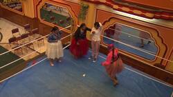 Fighting cholitas wrestle in the full skirts of Aymara women Instructional Video