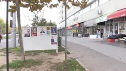 CLEAN : Campaign posters in Bucharest ahead of presidential election News Clip