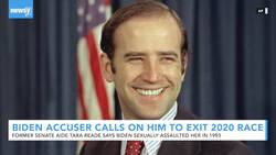 Biden Accuser Tara Reade Calls For Him To Exit Presidential Race News Clip