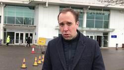 Matt Hancock visits Epsom Covid-19 mass vaccination centre News Clip