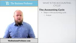 The Accounting Cycle - Financial Accounting Instructional Video