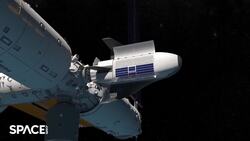 China's New Space Cargo Shuttle Launches To Tiangong Space Station In Animation Instructional Video