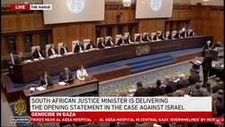 South African minister outlines Gaza genocide case at landmark ICJ hearing News Clip