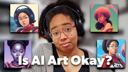 Lensa AI Is... Complicated | AI Avatars + The Ethics of AI Art Instructional Video