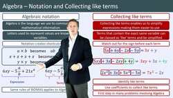 Algebraic Notation and Collecting Like Terms Instructional Video