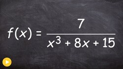 How to find the domain of a rational function - domain and range Instructional Video