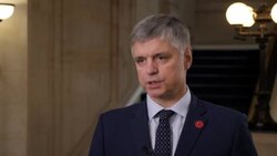 Ukrainian Ambassador Vadym Prystaiko Russian Iran weapon deal interview part 2 News Clip