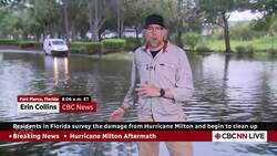 Florida residents survey Hurricane Milton damage, begin to clean up Instructional Video