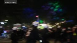 They say Montreal police released tear gas near their baby. Now, they want answers. News Clip