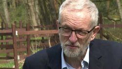 Jeremy Corbyn visiting youth activity centre News Clip