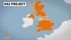 UK PM Rishi Sunak cancels HS2 line from Birmingham to Manchester News Clip