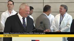 Ontario says it could still hit its 2030 climate targets, despite docs suggesting it's off track News Clip