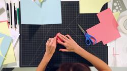 How to Make a V-Fold on Layers for a Pop-Up Card Instructional Video