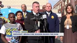 Drought watch raises concerns over increased fire risk News Clip