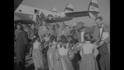 Armed Services Committee members arrive; greeted by Army and Korean officials News Clip