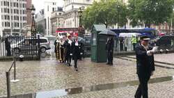 Justic Secretary arrives at Judges Service in Westminster News Clip