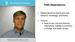 Path Dependence Instructional Video