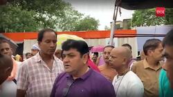 Pandal fell on devotees in Asansol during the conclusion of Rath Mela News Clip