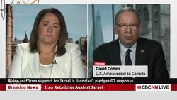 U.S. support for Israel is ironclad but does not back offensive actions against Iran, says U.S. ambassador News Clip