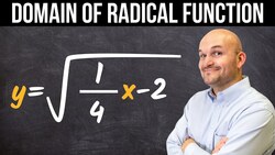 Find the Domain of a square root function compilation Instructional Video