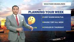 Warm and pleasant week ahead in Brooklyn News Clip