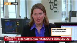 SNB Raises Rate 50 Bps, Signals More Hikes to Come News Clip