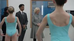 Camilla Duchess of Cornwall visits Elmhurst Ballet School News Clip