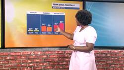 Breezy and warm Monday for Brooklyn; tracking strong midweek storms News Clip