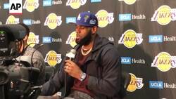 James, Davis discuss virus precautions News Clip