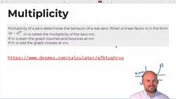 Characteristics of Polynomials | Polynomials | Pre-Calculus Instructional Video