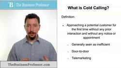 Cold Calling Instructional Video