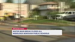 All Middlesex Borough School District schools closed due to watermain break News Clip