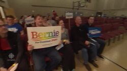 Inside an Iowa caucus News Clip