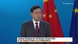 China Warns of 'Strong' Reaction If EU Sanctions Its Companies News Clip