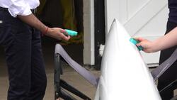 Sunak gets photobombed by Lib Dem supporters while touring rowing club in Oxfordshire  News Clip