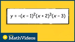 How to graph a polynomial from linear factorization Instructional Video