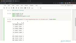 Deep Learning - Deep Neural Network for Beginners Using Python - Coding Perceptron Algo (Data Reading and Visualization) Instructional Video