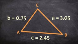 Using herons formula to determine the area of a triangle Instructional Video