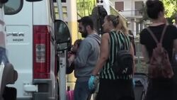 CLEAN : Greek police evict migrants from Athens squats News Clip