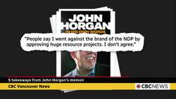 5 takeaways from former B.C. premier John Horgan's memoir News Clip