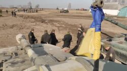 Ukrainian Army tank Unit prepared for Russian Attack News Clip