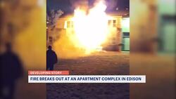 Officials: Edison apartment complex fire displaces residents of over 30 units News Clip